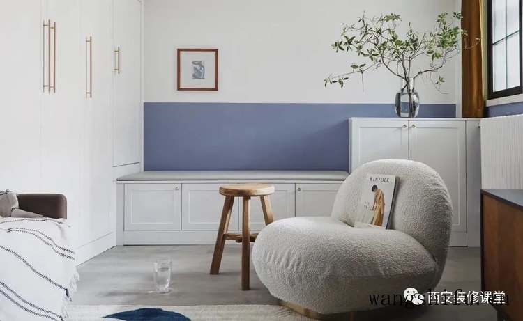 70㎡一室旧房改造，一人独居的蓝色潮流 旧房翻新 第9张 70㎡一室旧房改造，一人独居的蓝色潮流 旧房翻新 粉刷匠第9张