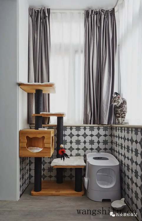 70㎡一室旧房改造，一人独居的蓝色潮流 旧房翻新 第14张 70㎡一室旧房改造，一人独居的蓝色潮流 旧房翻新 粉刷匠第14张