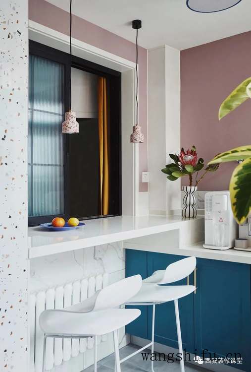 70㎡一室旧房改造，一人独居的蓝色潮流 旧房翻新 第16张 70㎡一室旧房改造，一人独居的蓝色潮流 旧房翻新 粉刷匠第16张