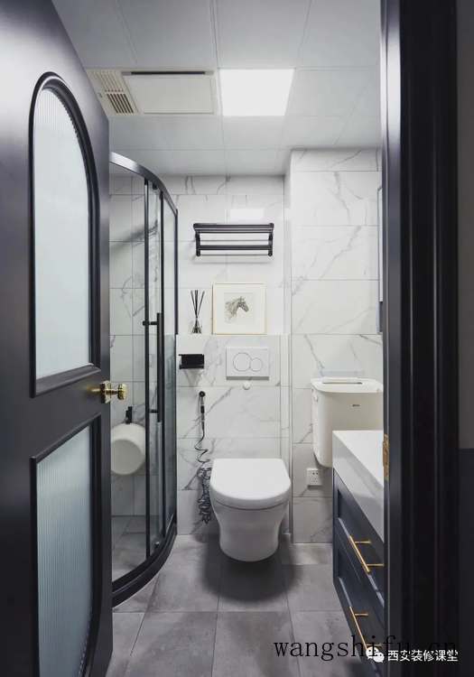 70㎡一室旧房改造，一人独居的蓝色潮流 旧房翻新 第19张 70㎡一室旧房改造，一人独居的蓝色潮流 旧房翻新 粉刷匠第19张