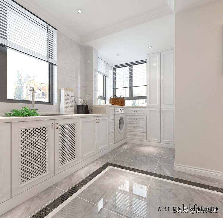 130㎡的家装简约美式，简洁有设计感，整体那叫一个高大上，很美 旧房翻新 第10张 130㎡的家装简约美式，简洁有设计感，整体那叫一个高大上，很美 旧房翻新 粉刷匠第10张