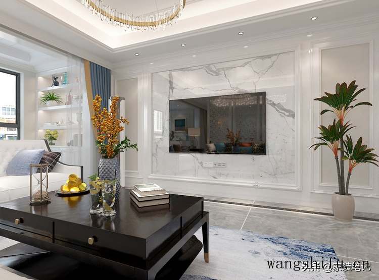 130㎡的家装简约美式，简洁有设计感，整体那叫一个高大上，很美 旧房翻新 第13张 130㎡的家装简约美式，简洁有设计感，整体那叫一个高大上，很美 旧房翻新 粉刷匠第13张