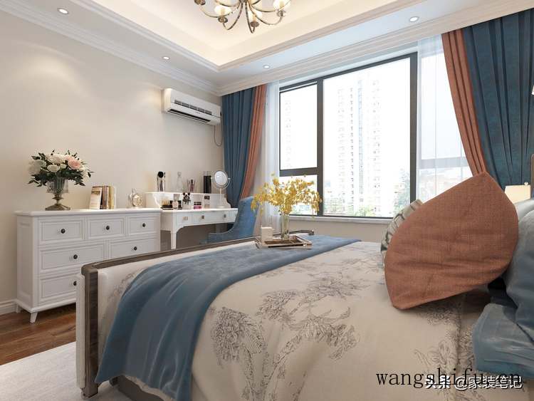 130㎡的家装简约美式，简洁有设计感，整体那叫一个高大上，很美 旧房翻新 第19张 130㎡的家装简约美式，简洁有设计感，整体那叫一个高大上，很美 旧房翻新 粉刷匠第19张