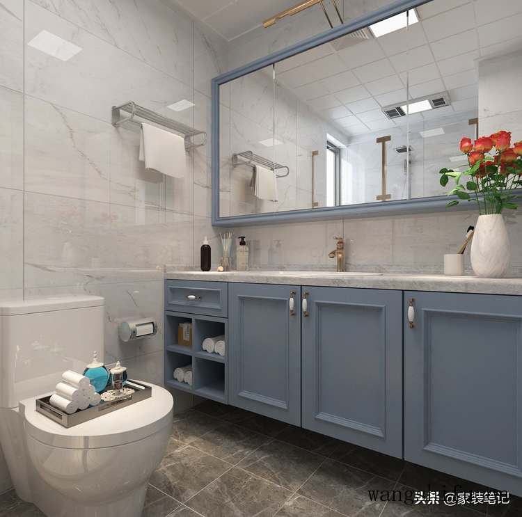 130㎡的家装简约美式，简洁有设计感，整体那叫一个高大上，很美 旧房翻新 第26张 130㎡的家装简约美式，简洁有设计感，整体那叫一个高大上，很美 旧房翻新 粉刷匠第26张