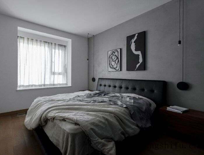 130平黑白灰设计案例，时尚又高级的搭配，大气有范儿 旧房翻新 第12张 130平黑白灰设计案例，时尚又高级的搭配，大气有范儿 旧房翻新 粉刷匠第12张