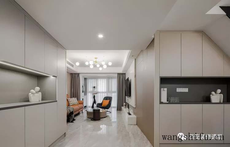 130㎡复式美宅，打造心爱的小轻奢 旧房翻新 第5张 130㎡复式美宅，打造心爱的小轻奢 旧房翻新 粉刷匠第5张