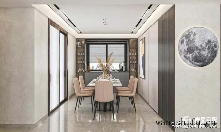 130㎡现代轻奢，真的从玄关美到浴室，看完走不动了 旧房翻新 第11张 130㎡现代轻奢，真的从玄关美到浴室，看完走不动了 旧房翻新 粉刷匠第11张