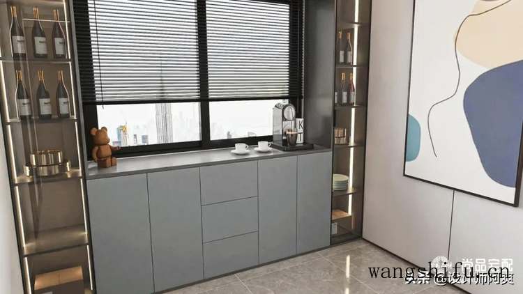 130㎡现代轻奢，真的从玄关美到浴室，看完走不动了 旧房翻新 第12张 130㎡现代轻奢，真的从玄关美到浴室，看完走不动了 旧房翻新 粉刷匠第12张