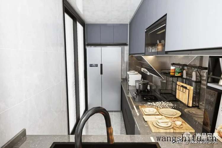 130㎡现代轻奢，真的从玄关美到浴室，看完走不动了 旧房翻新 第16张 130㎡现代轻奢，真的从玄关美到浴室，看完走不动了 旧房翻新 粉刷匠第16张