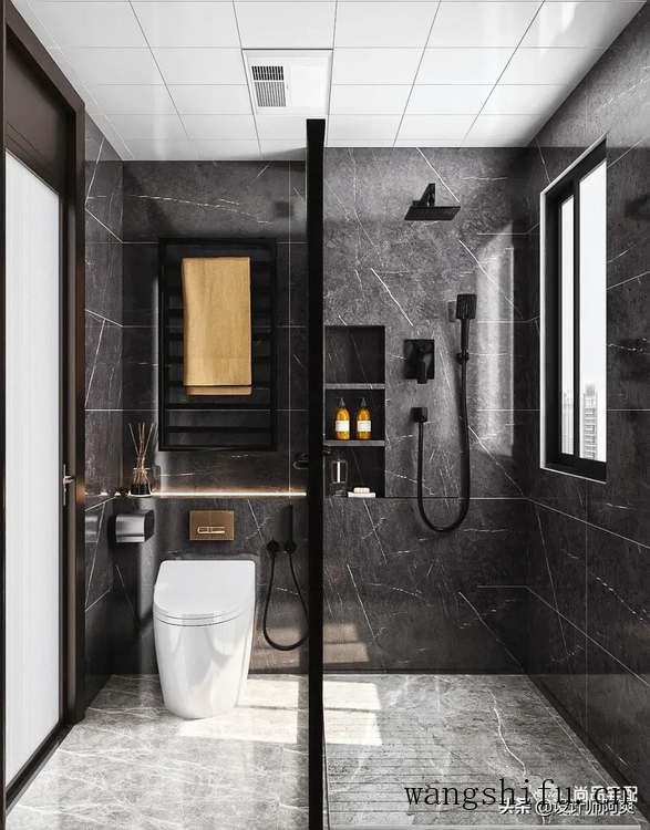 130㎡现代轻奢，真的从玄关美到浴室，看完走不动了 旧房翻新 第20张 130㎡现代轻奢，真的从玄关美到浴室，看完走不动了 旧房翻新 粉刷匠第20张