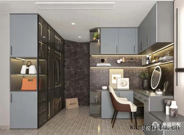 130㎡现代轻奢，真的从玄关美到浴室，看完走不动了 旧房翻新 第24张 130㎡现代轻奢，真的从玄关美到浴室，看完走不动了 旧房翻新 粉刷匠第24张