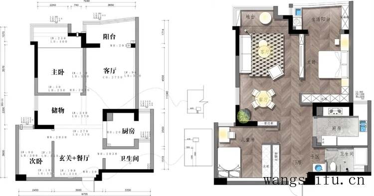 二手房不吃香？13套改造案例拿去参考，比新房抢手，个顶个的漂亮 旧房翻新 第3张 二手房不吃香？13套改造案例拿去参考，比新房抢手，个顶个的漂亮 旧房翻新 粉刷匠第3张