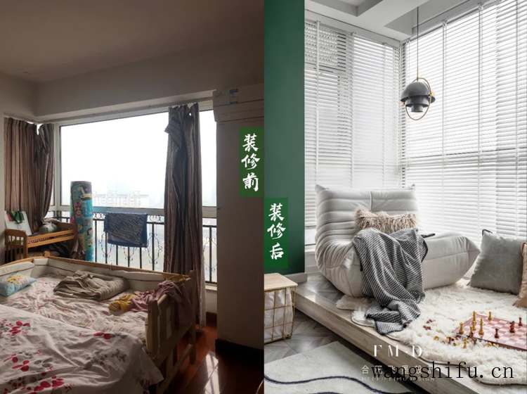 二手房不吃香？13套改造案例拿去参考，比新房抢手，个顶个的漂亮 旧房翻新 第5张 二手房不吃香？13套改造案例拿去参考，比新房抢手，个顶个的漂亮 旧房翻新 粉刷匠第5张