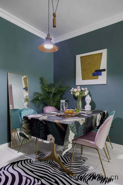 79㎡旧房改造，阳台打通纳入厨房，莫兰迪配色超高级 旧房翻新 第9张 79㎡旧房改造，阳台打通纳入厨房，莫兰迪配色超高级 旧房翻新 粉刷匠第9张