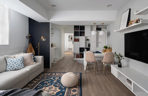 ​65㎡改造出3室2厅+小书房，清爽的北欧风，堪称小户型装修典范 旧房翻新 第1张 ​65㎡改造出3室2厅+小书房，清爽的北欧风，堪称小户型装修典范 旧房翻新 [n_b_s_e_o]1[/n_b_s_e_o]匠第1张