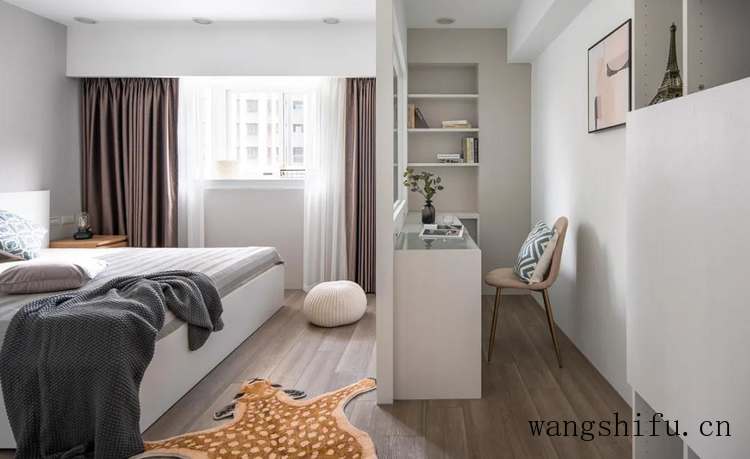 ​65㎡改造出3室2厅+小书房，清爽的北欧风，堪称小户型装修典范 旧房翻新 第15张 ​65㎡改造出3室2厅+小书房，清爽的北欧风，堪称小户型装修典范 旧房翻新 粉刷匠第15张