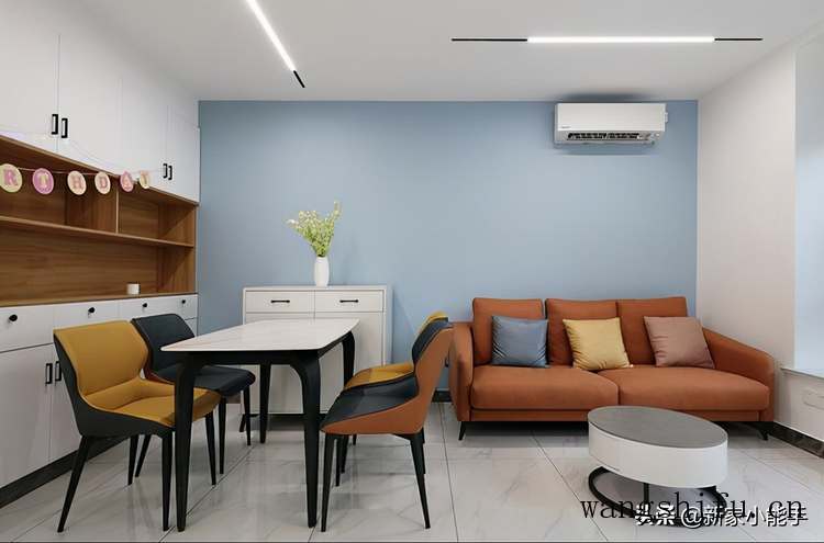 花15W装修65平新房，效果很漂亮，无主灯的设计显得很时尚 旧房翻新 第3张 花15W装修65平新房，效果很漂亮，无主灯的设计显得很时尚 旧房翻新 粉刷匠第3张