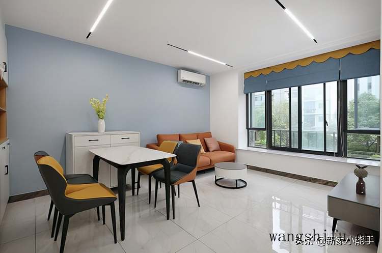 花15W装修65平新房，效果很漂亮，无主灯的设计显得很时尚 旧房翻新 第6张 花15W装修65平新房，效果很漂亮，无主灯的设计显得很时尚 旧房翻新 粉刷匠第6张