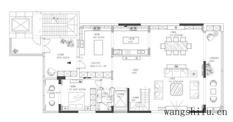 500平米的房子这样装修面积大了1倍，装修只花40万元！-华侨城108坊别墅装修 旧房翻新 第9张 500平米的房子这样装修面积大了1倍，装修只花40万元！-华侨城108坊别墅装修 旧房翻新 粉刷匠第9张