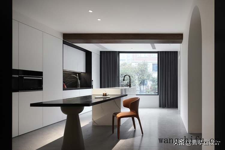 500㎡花园别墅设计，黑白灰主题很适合家庭装修，这才是理想生活 旧房翻新 第9张 500㎡花园别墅设计，黑白灰主题很适合家庭装修，这才是理想生活 旧房翻新 粉刷匠第9张