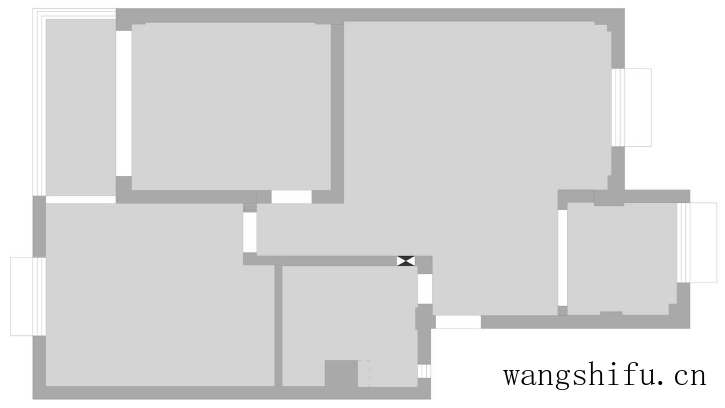 参观60㎡简装三房，堪称小户型典范，干净利落轻盈通透 旧房翻新 第2张 参观60㎡简装三房，堪称小户型典范，干净利落轻盈通透 旧房翻新 粉刷匠第2张