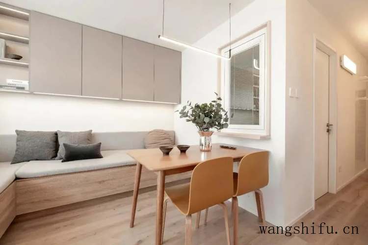 60㎡小户型榨出三室一厅，紧凑不拥挤，空间极致利用 旧房翻新 第4张 60㎡小户型榨出三室一厅，紧凑不拥挤，空间极致利用 旧房翻新 粉刷匠第4张