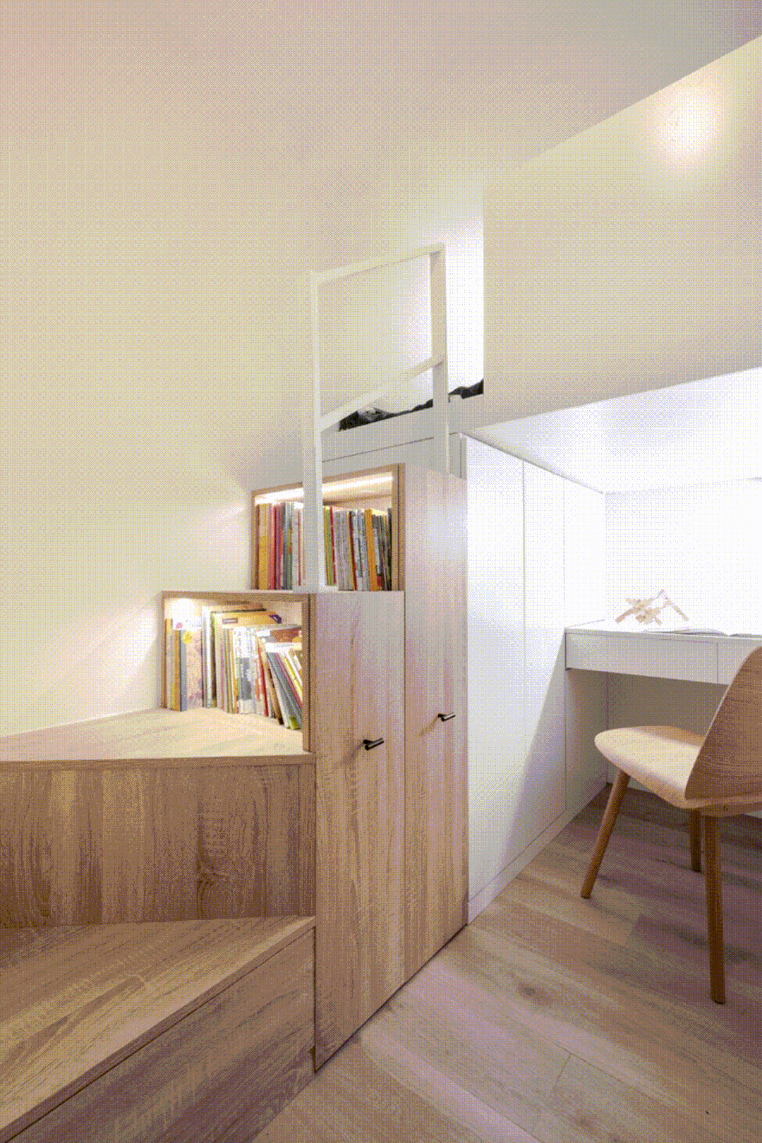 60㎡小户型榨出三室一厅，紧凑不拥挤，空间极致利用 旧房翻新 第16张 60㎡小户型榨出三室一厅，紧凑不拥挤，空间极致利用 旧房翻新 粉刷匠第16张