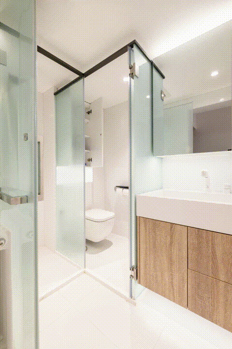 60㎡小户型榨出三室一厅，紧凑不拥挤，空间极致利用 旧房翻新 第20张 60㎡小户型榨出三室一厅，紧凑不拥挤，空间极致利用 旧房翻新 粉刷匠第20张