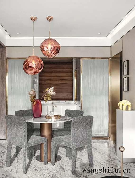 70㎡现代轻奢，时尚华丽的设计，低调温馨好高级 旧房翻新 第9张 70㎡现代轻奢，时尚华丽的设计，低调温馨好高级 旧房翻新 粉刷匠第9张