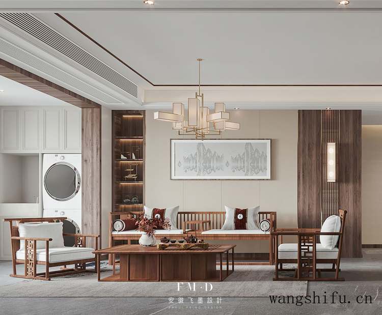 135㎡的真实案例，告诉你养老房要装中式风，20万就能给老人体面 旧房翻新 第7张 135㎡的真实案例，告诉你养老房要装中式风，20万就能给老人体面 旧房翻新 粉刷匠第7张