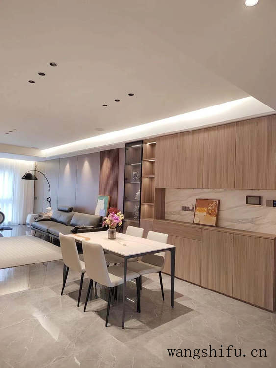 她家131平米，装修花了30w，高级又大方，朋友说装出了50w的效果 旧房翻新 第4张 她家131平米，装修花了30w，高级又大方，朋友说装出了50w的效果 旧房翻新 粉刷匠第4张