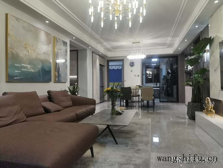 133平新房，装修花了42万，全屋轻奢又大气，一家人幸福入住（63平米新房装修）