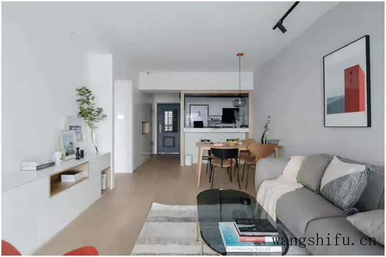 75㎡小户型，舒适度不输别墅，衣帽间、书房应有尽有 旧房翻新 第7张 75㎡小户型，舒适度不输别墅，衣帽间、书房应有尽有 旧房翻新 粉刷匠第7张