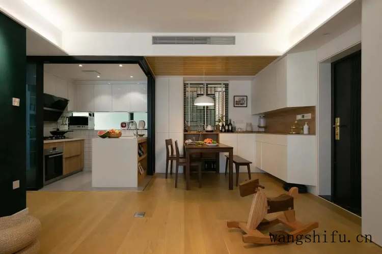 小户型就要将就？这套75㎡小户型面积虽小，但满屋子都是设计亮点 旧房翻新 第2张 小户型就要将就？这套75㎡小户型面积虽小，但满屋子都是设计亮点 旧房翻新 粉刷匠第2张