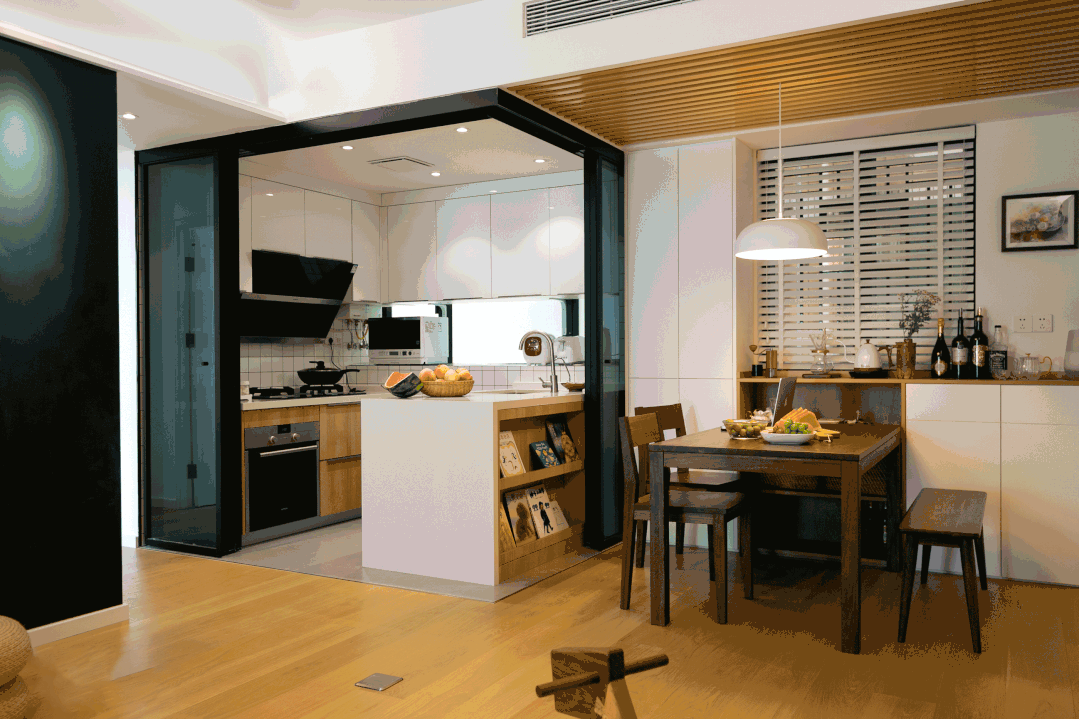 小户型就要将就？这套75㎡小户型面积虽小，但满屋子都是设计亮点 旧房翻新 第6张 小户型就要将就？这套75㎡小户型面积虽小，但满屋子都是设计亮点 旧房翻新 粉刷匠第6张