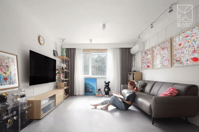 102平老房改造，简洁有品味，最满意厨房、儿童房，实用大气