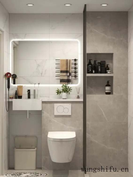 小卫生间注定憋屈？网友：我家才2㎡这么装真好用