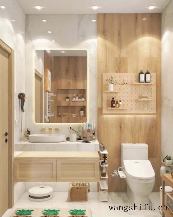 小卫生间注定憋屈？网友：我家才2㎡这么装真好用