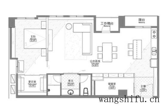 旧房改造，四卧改一卧，去繁从简原木元素的通透世界！