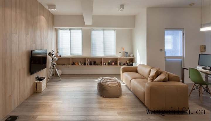 旧房改造，四卧改一卧，去繁从简原木元素的通透世界！