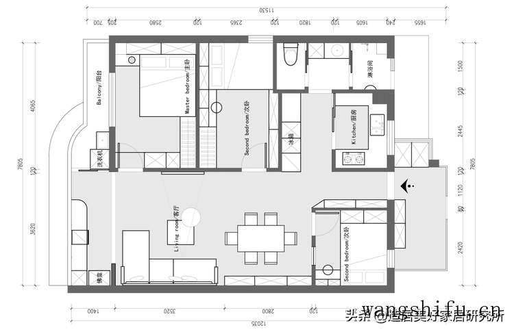 90㎡老宅翻新，拆、改、增，每平米都不浪费（自家老宅能重新翻新改造）