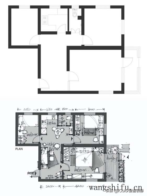 “老破大”翻新改造，全屋“寒酸”大白墙，业主却偏爱这异域风情（旧大白墙翻新）