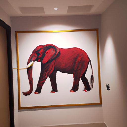 大象画挂客厅哪个方向