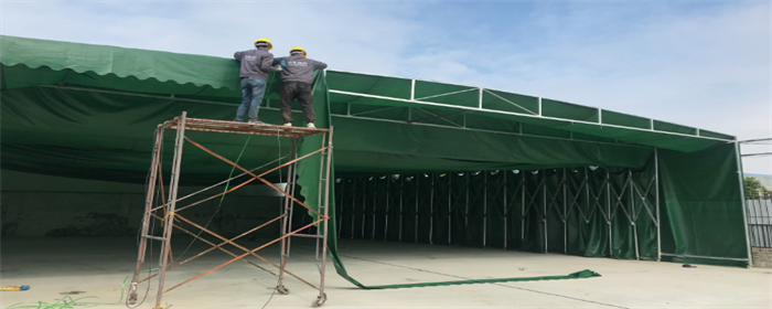 雨棚遮阳棚怎么安装