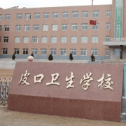 大连市皮口卫生学校校徽