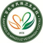 百色民族卫生学校校徽