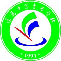 莲花中等专业学校校徽