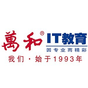 万和IT教育机构标识