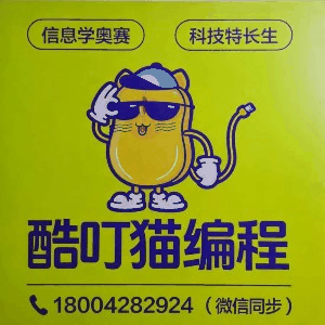 大连酷叮猫编程机构标识