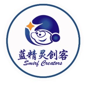 武汉蓝精灵创客机构标识